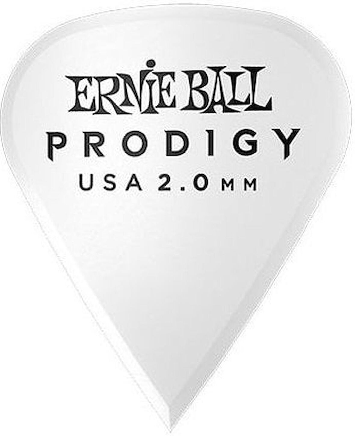 Ernie Ball P09341 / 2.0MM White Sharp Prodigy Pick