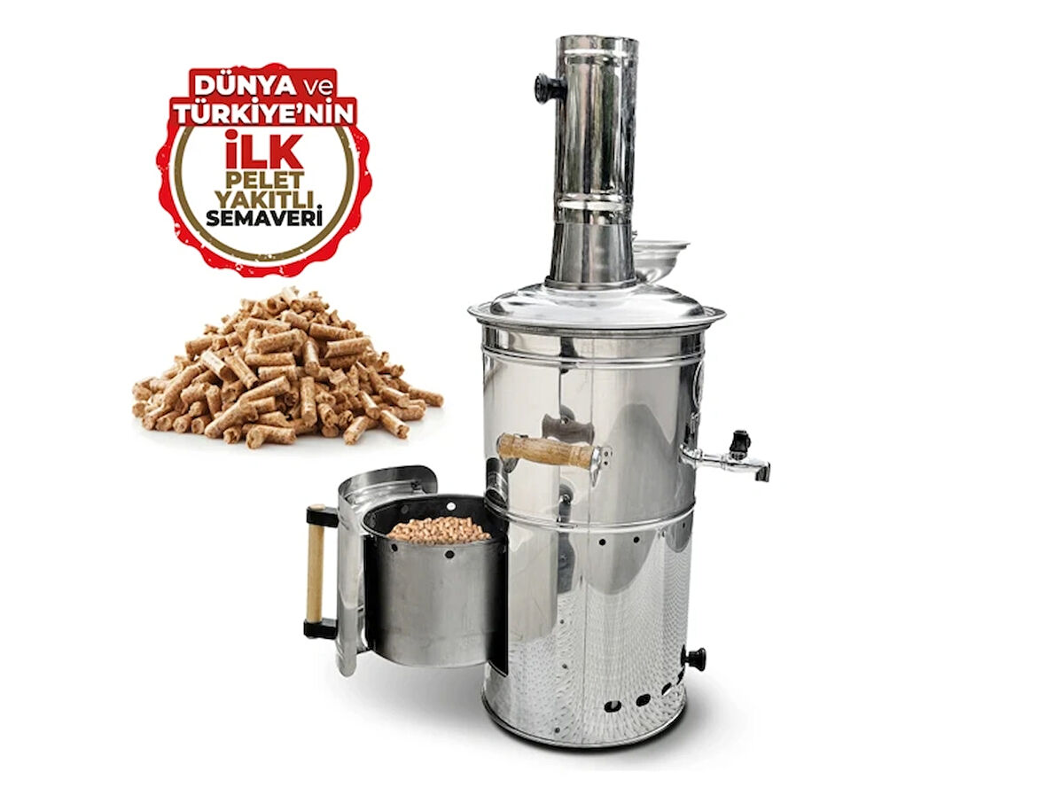  İFYIL Pelet Yakıtlı Dumansız Paslanmaz Çelik 4,5 Litre Semaver (Peletli) 1 İFYIL Pelet Yakıtlı Dumansız Paslanmaz Çelik 4,5 Litre Semaver (Peletli) 2 İFYIL Pelet Yakıtlı Dumansız Paslanmaz Çelik 4,5 Litre Semaver (Peletli) 3 İFYIL Pelet Yakıtlı Duma