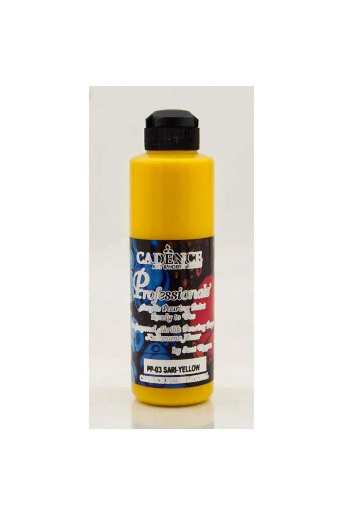 Profesyonel Hazır Pouring Boya Pp03 Sarı 250ml