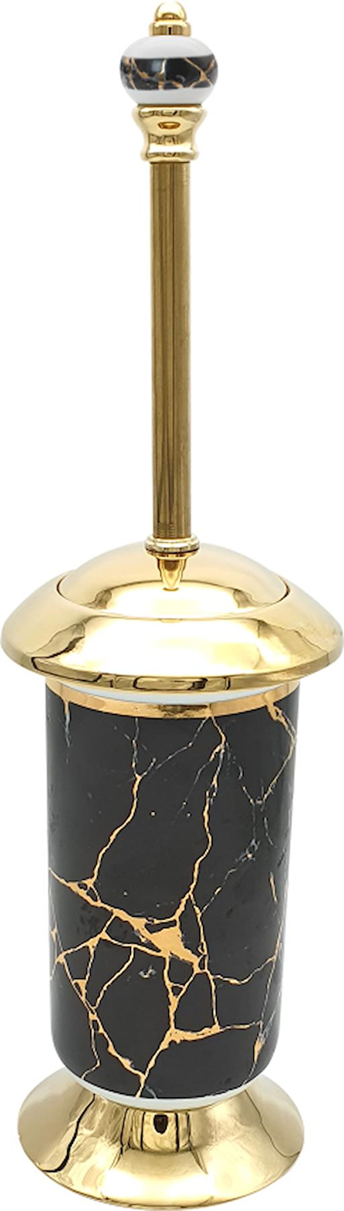 Pure Galaksi Altın Yerden Klozet Fırçası Kmr-5110