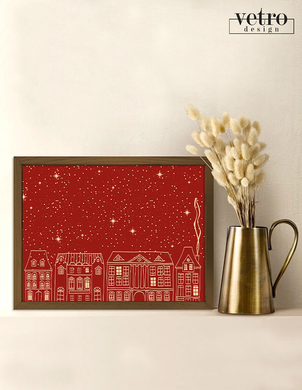 Christmas - Yeni Yıl Serisi 05 Çerçeveli Tablo