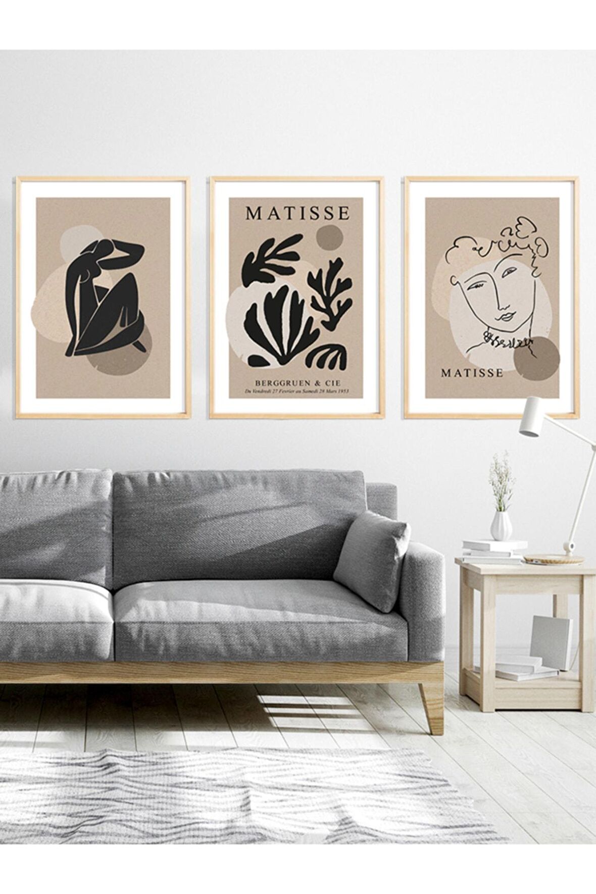 Matisse Çerçeveli Tablo Set