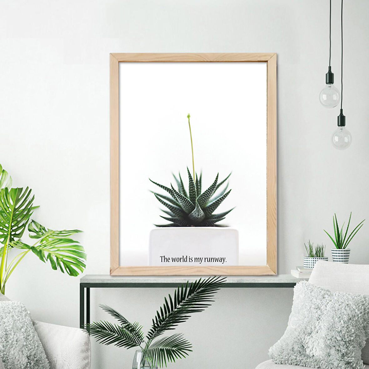 Vetro Design Ahşap Çerçeveli Poster 21x30 cm