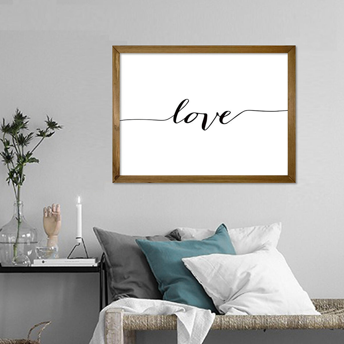 Vetro Design Ahşap Çerçeveli Poster 21x30 cm