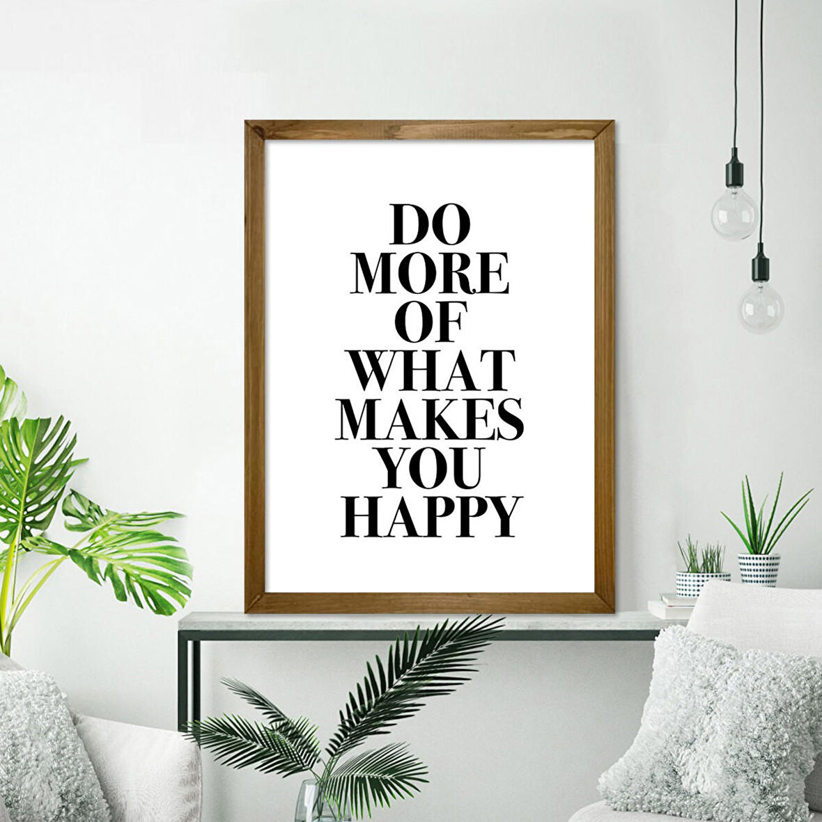 Vetro Design Ahşap Çerçeveli Poster 21x30 cm
