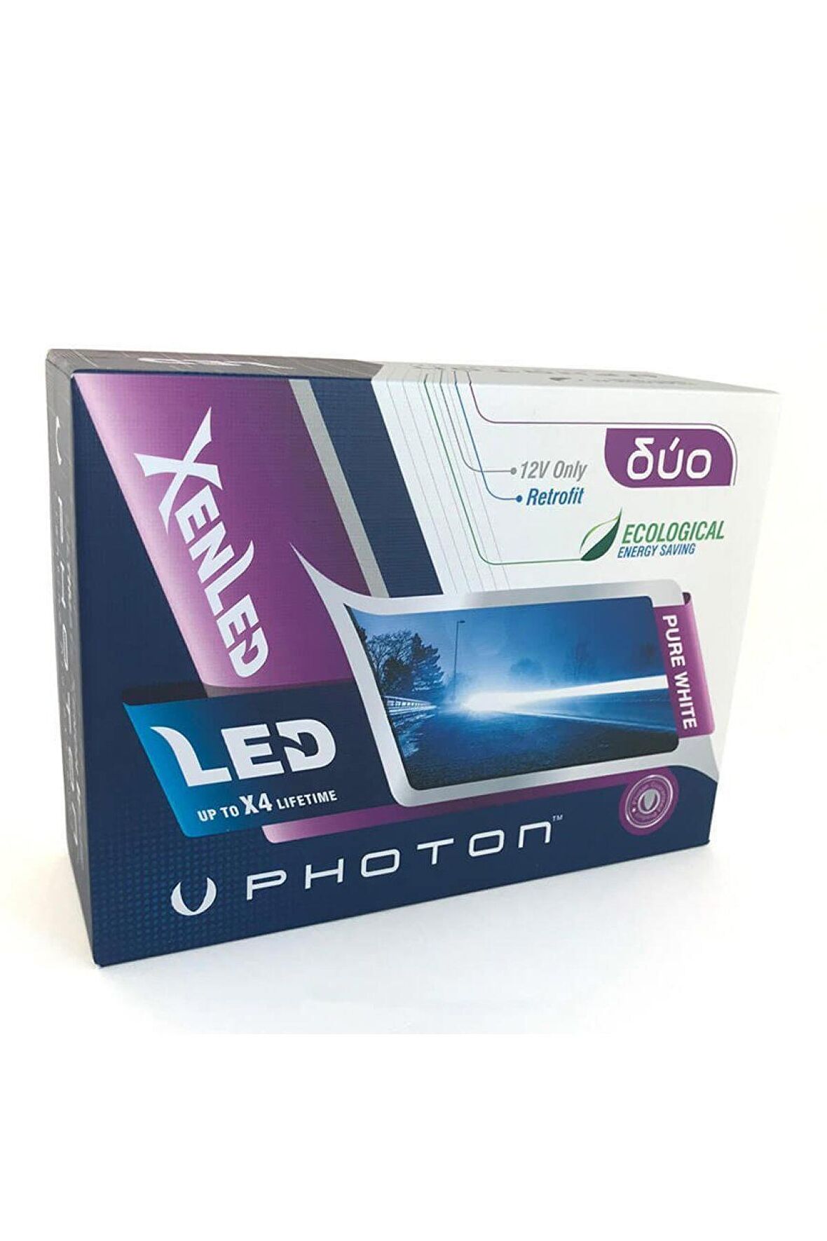Duo Seri H4 Led Headlıght (şimşek Etkili)