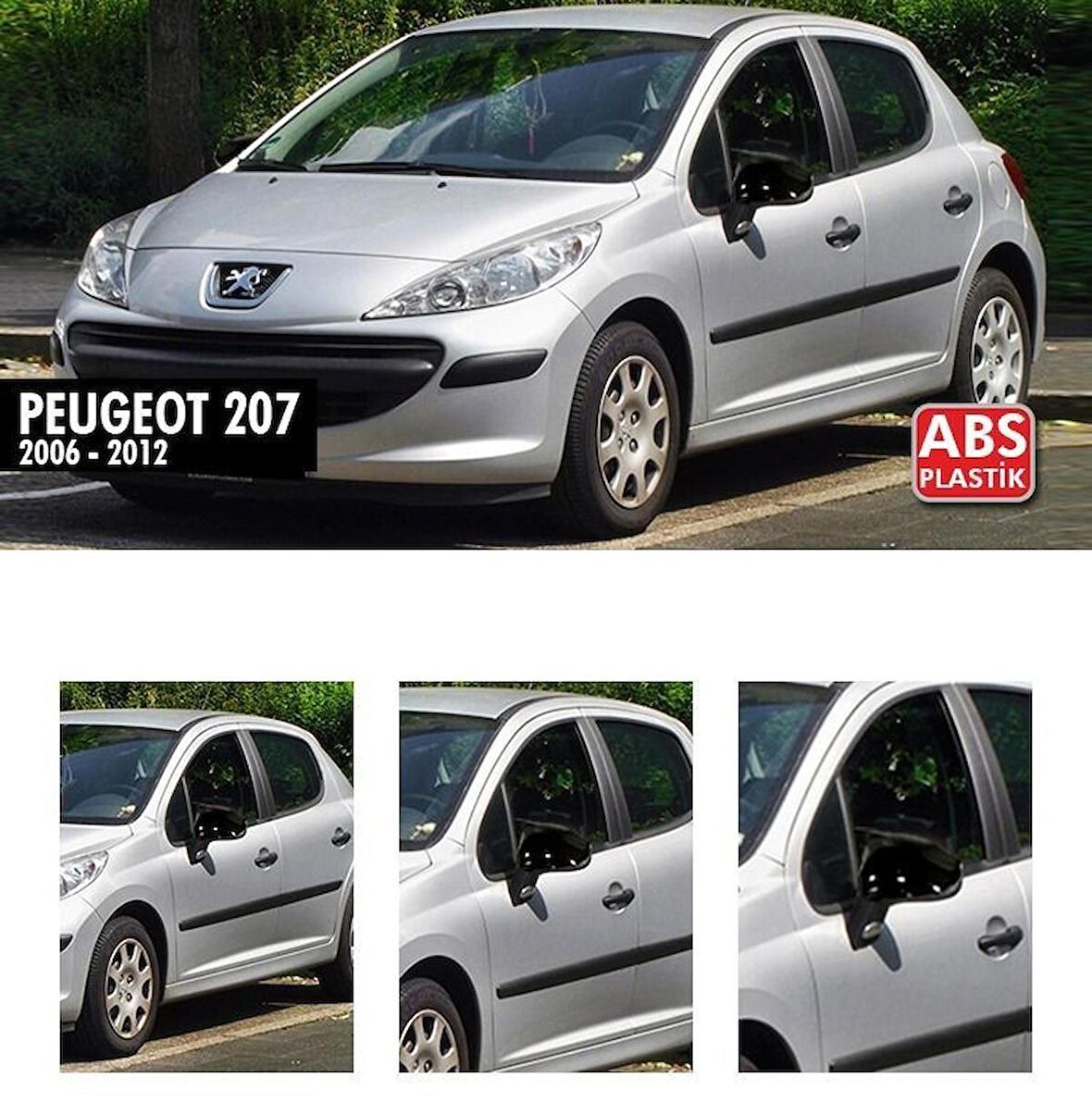 Peugeot 207 Yarasa Ayna Kapağı Batman Ayna 2006-2012 arası