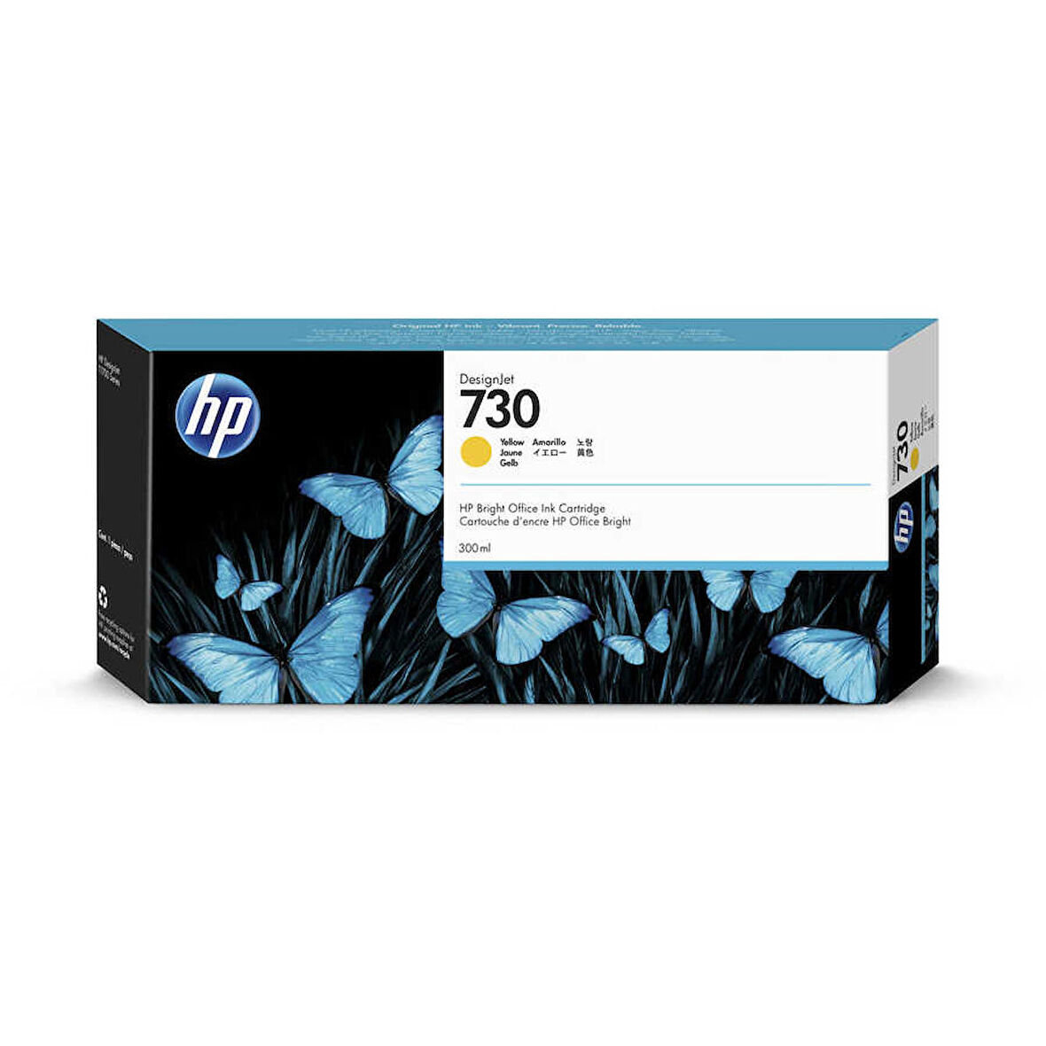 Hp 730-P2V70A Sarı Orjinal Kartuş 300ml