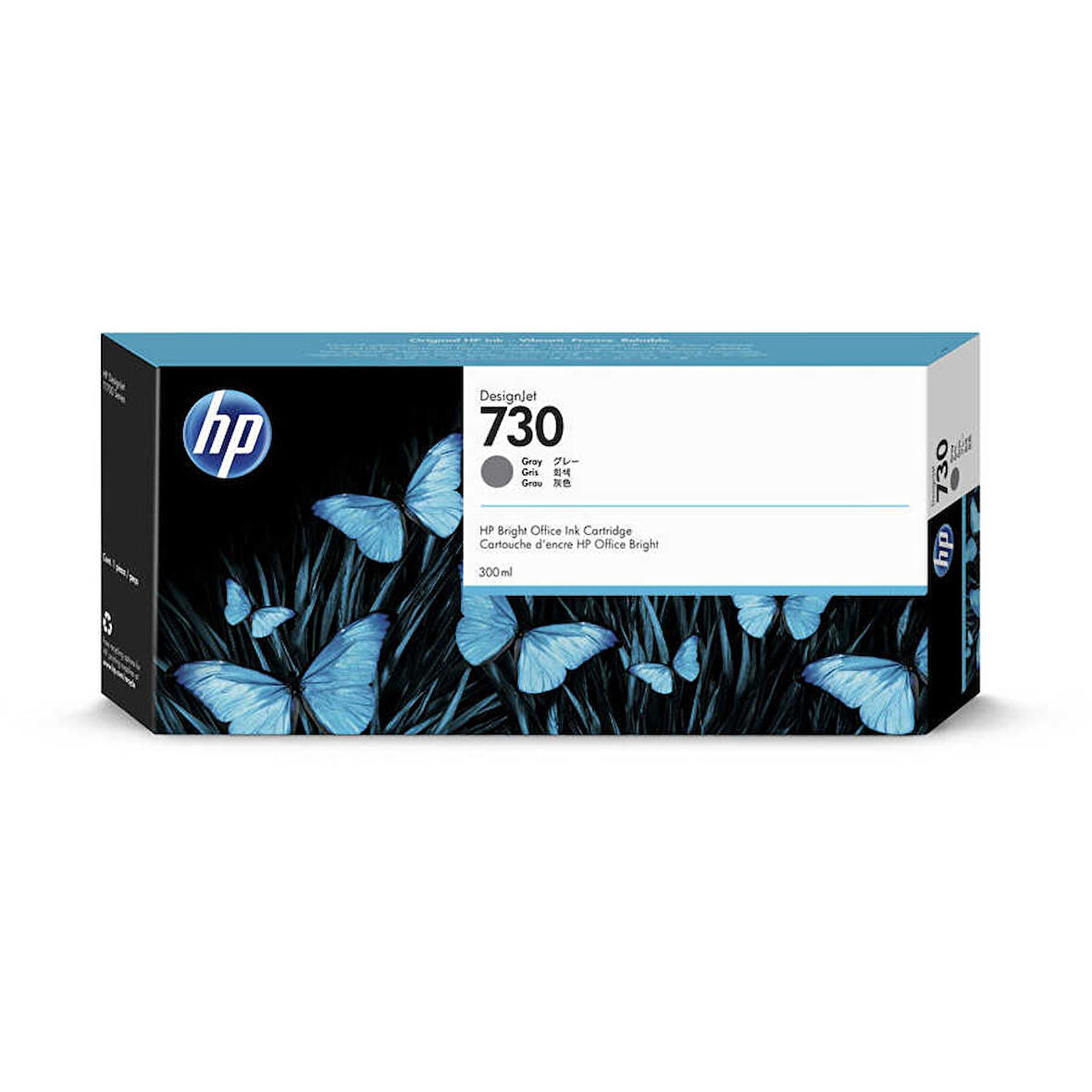 Hp 730-P2V72A Gri Orjinal Kartuş 300ml
