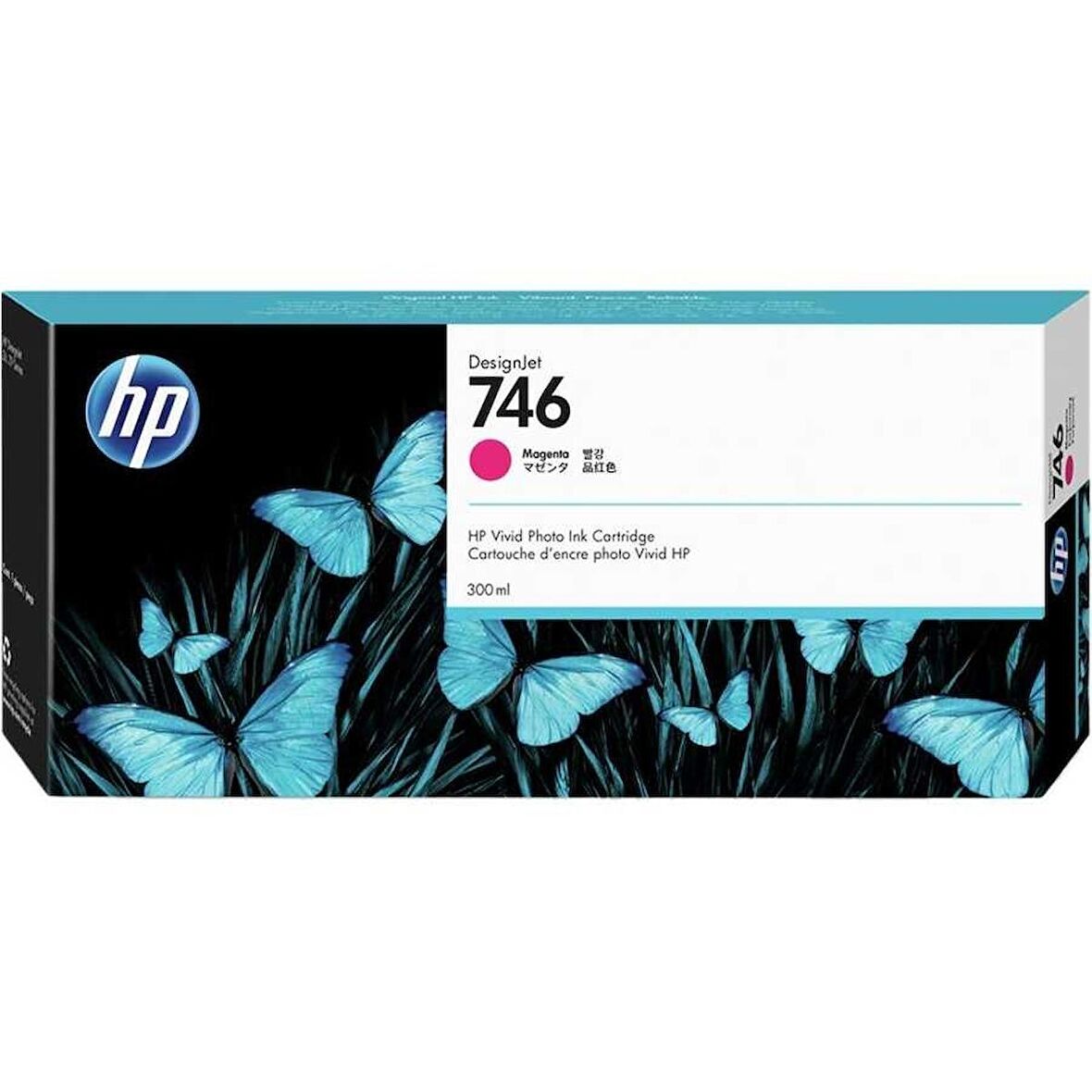 HP 746 P2V78A Kırmızı Orjinal Kartuş