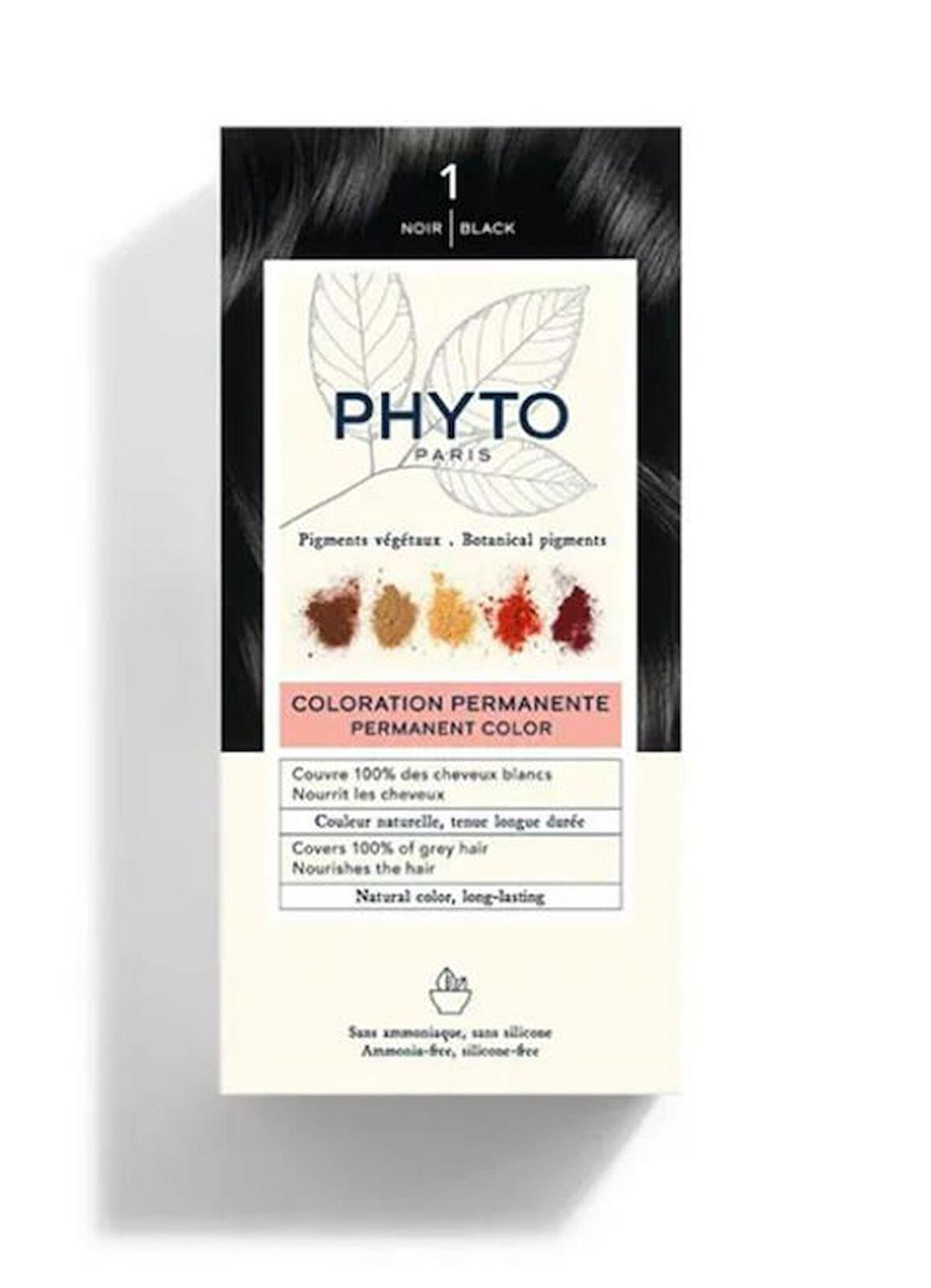 Phyto Phytocolor Bitkisel Saç Boyası - 1 Siyah