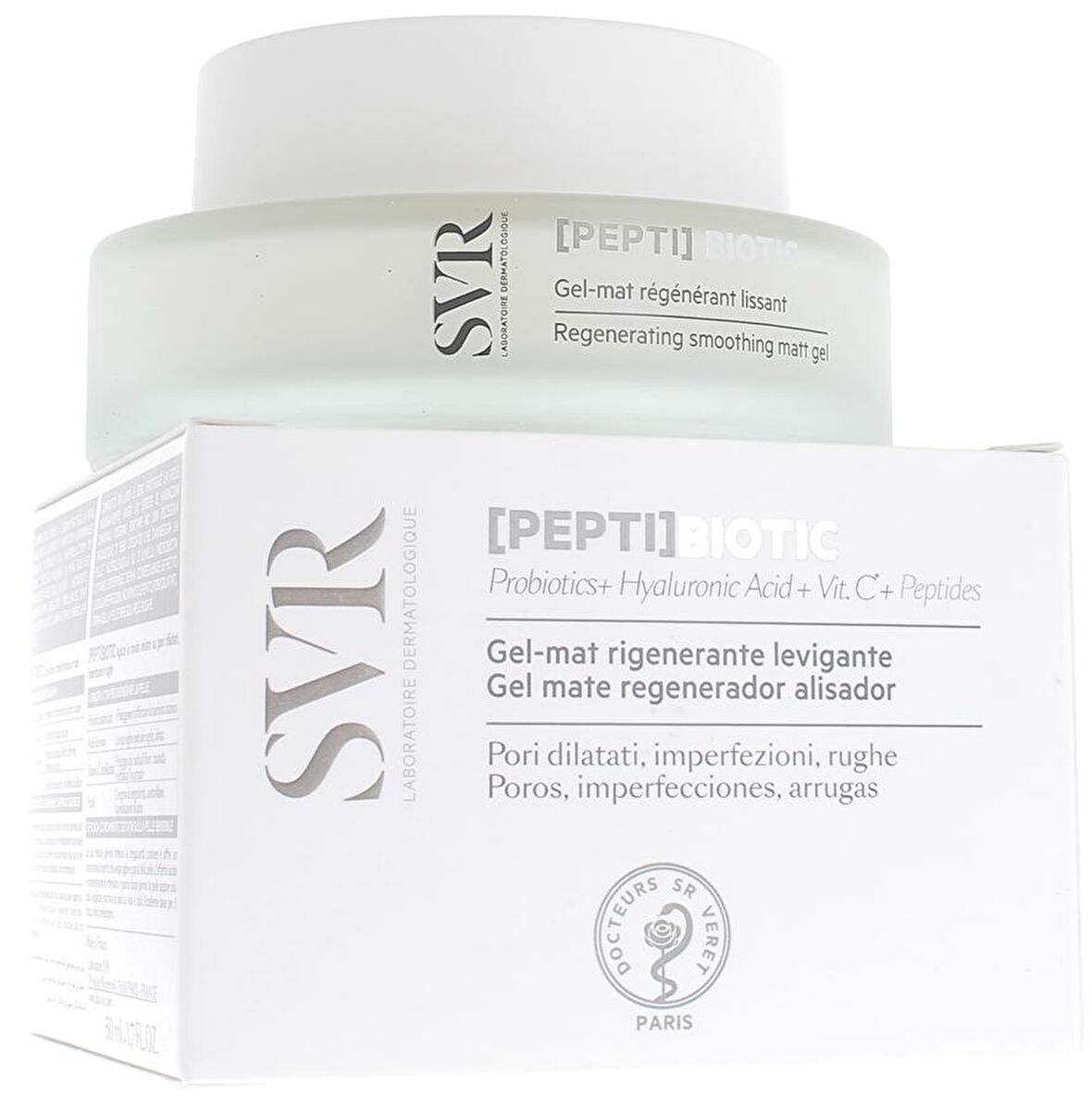 SVR Pepti Biotic Nemlendirici Düzensiz ve Hassas Ciltler için  Vücut Kremi 50 ml 