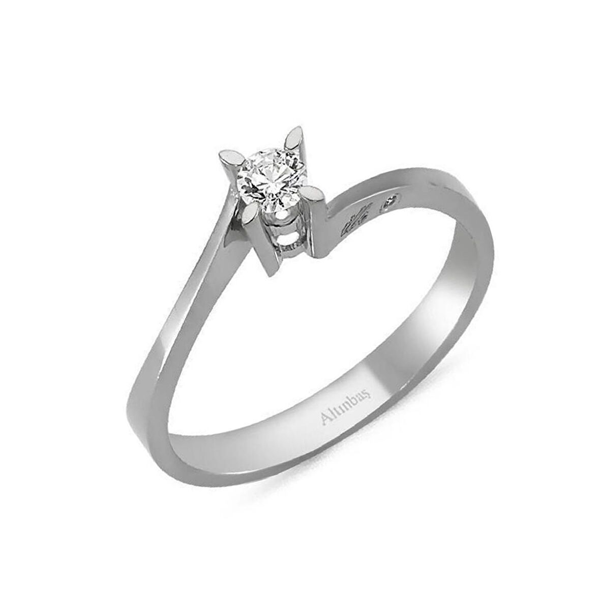 Pırlanta Tektaş Yüzük