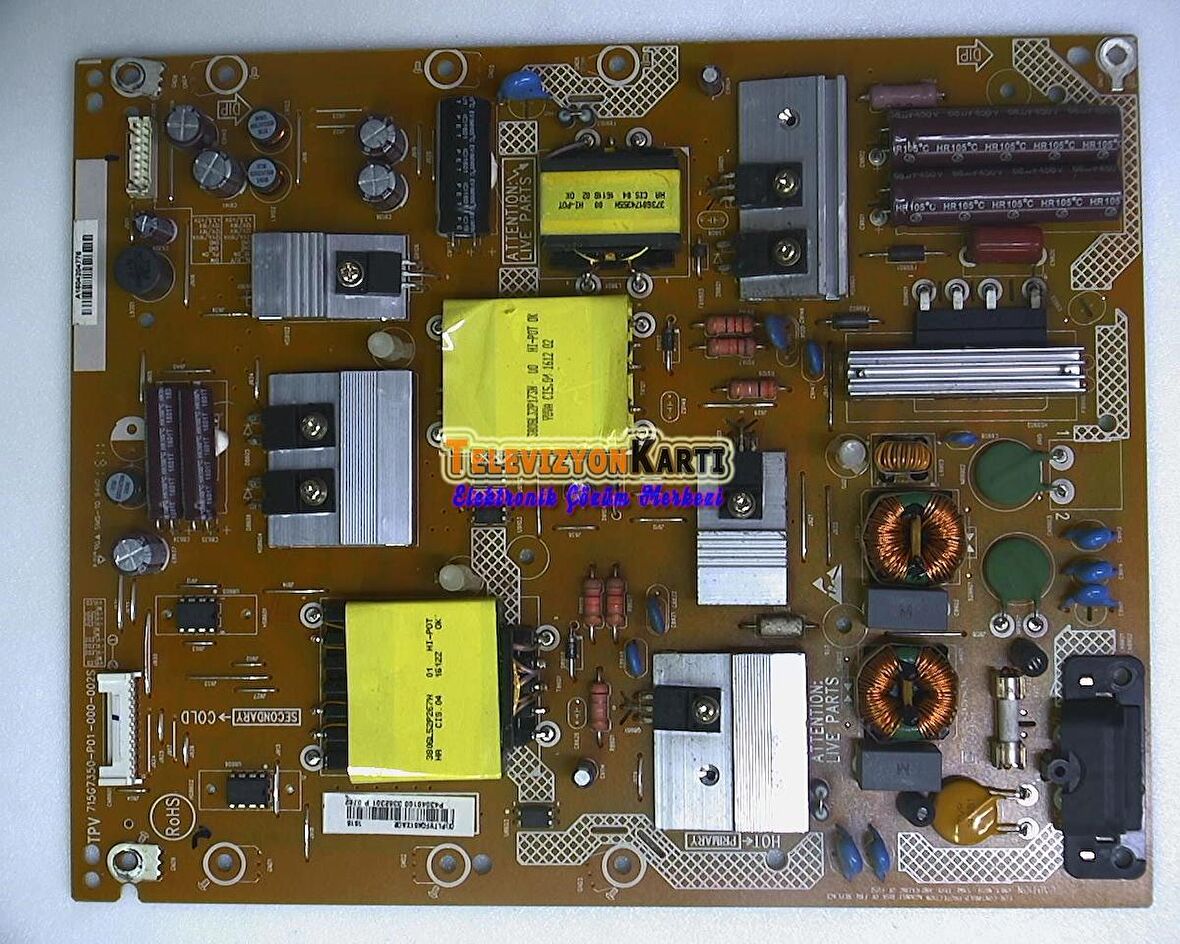 715G7350-P01-000-002S PLTVF0461XA02 Philips 43PUS6401/12 Power Board
