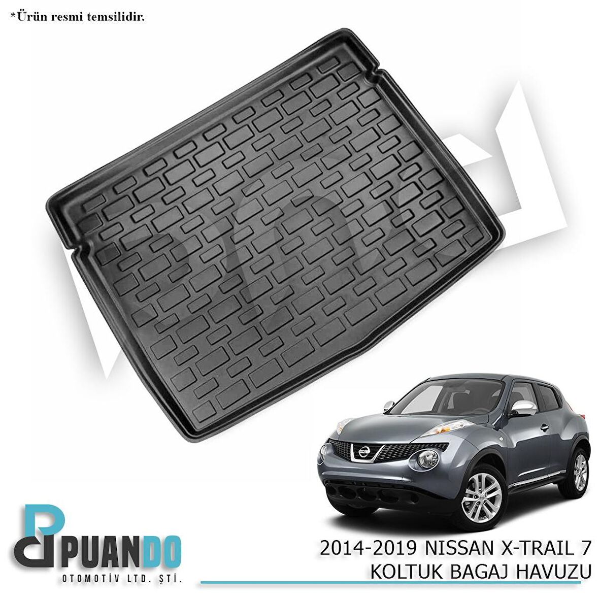 ARACA ÖZEL 2011-2014 NISSAN JUKE BAGAJ HAVUZU