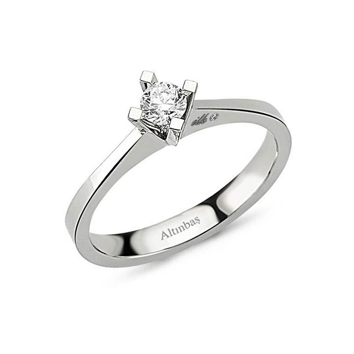 Pırlanta Tektaş Yüzük