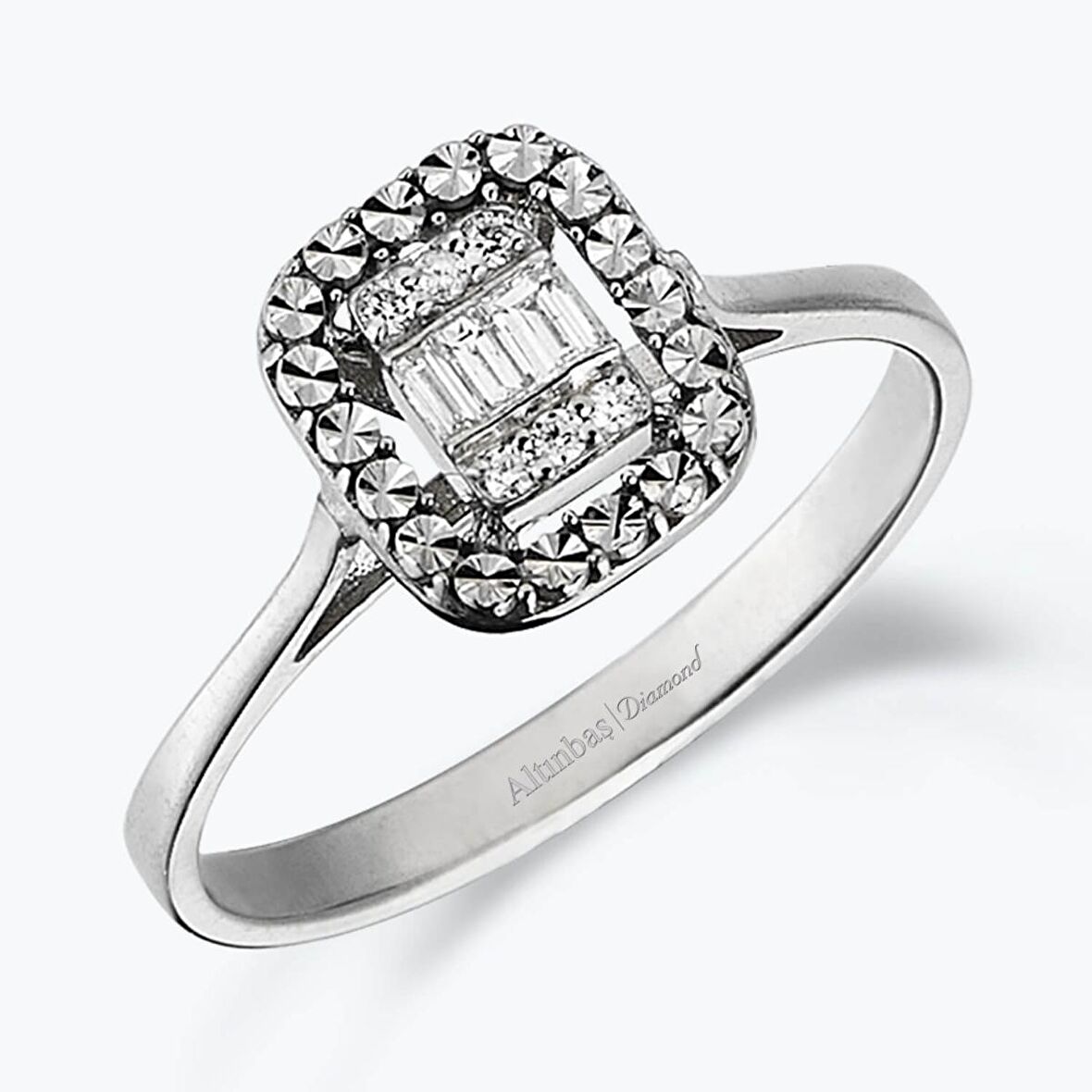 Pırlanta Baget Yüzük