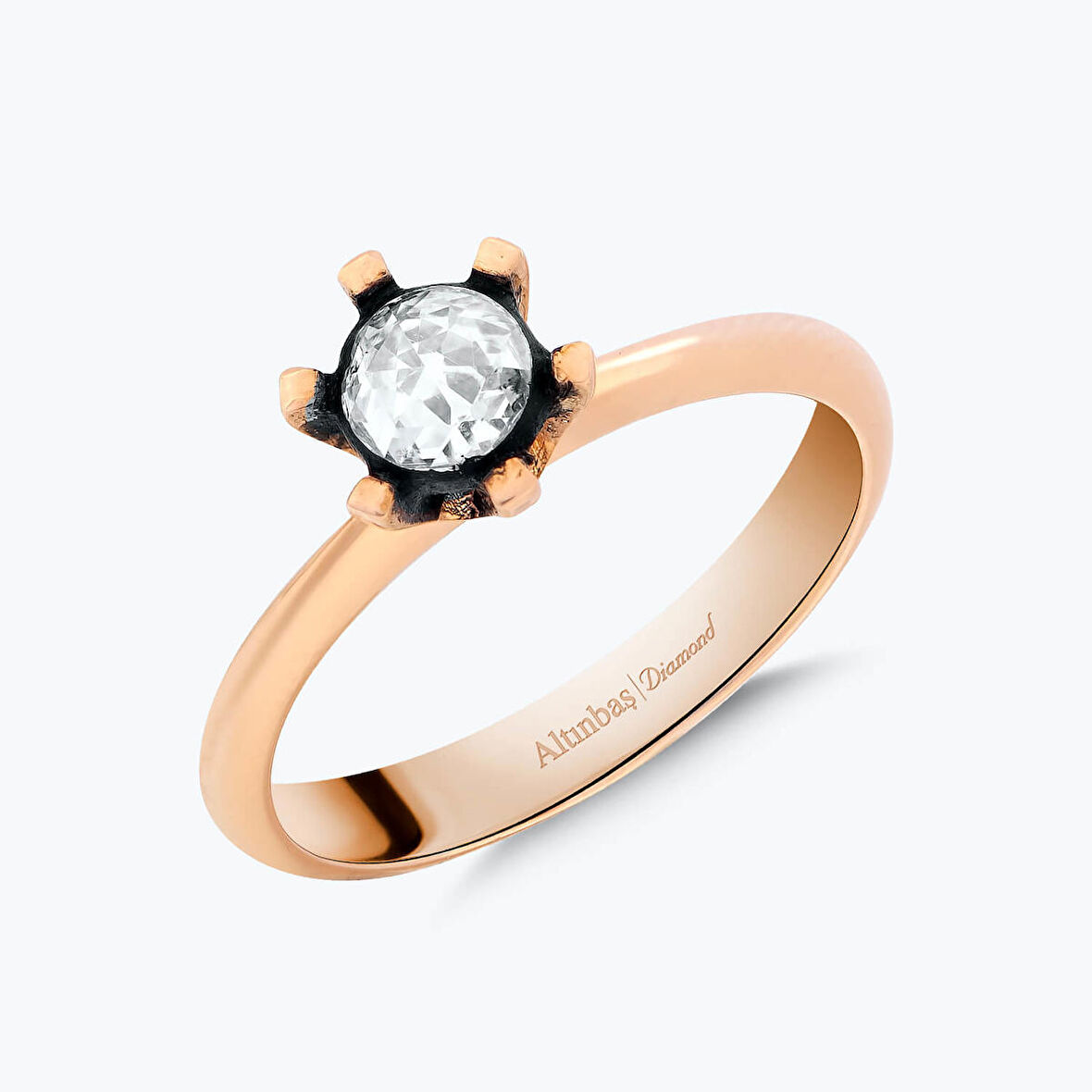 Elmas Tektaş Yüzük