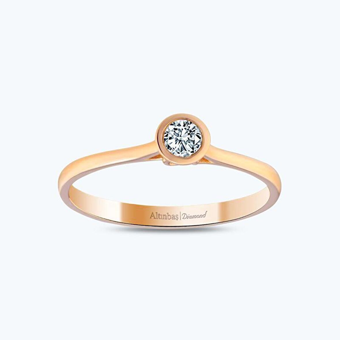 Pırlanta Tektaş Yüzük