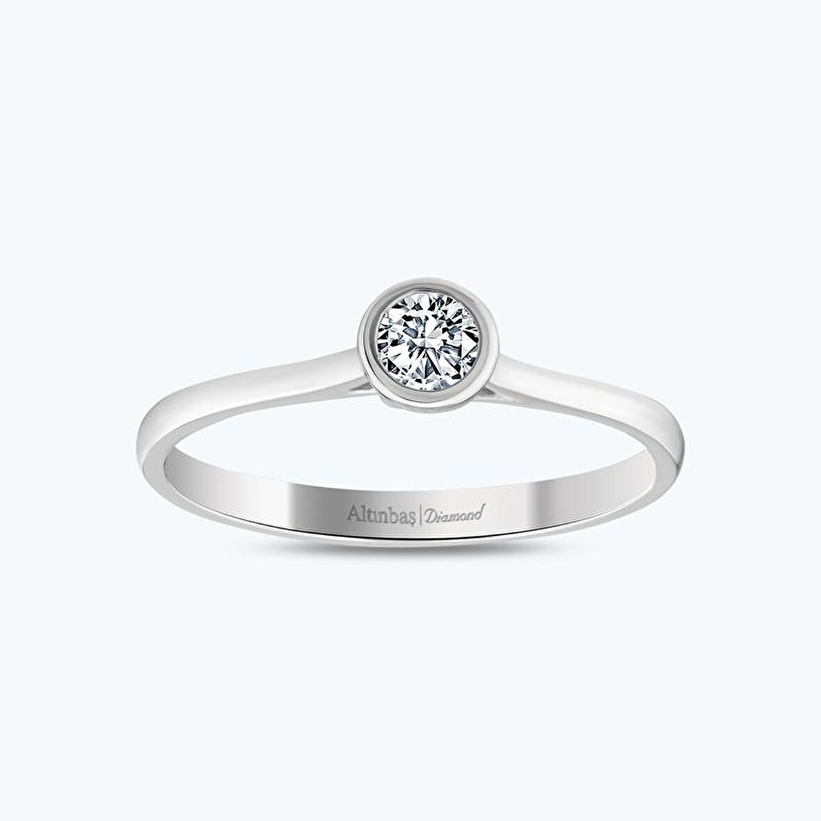 Pırlanta Tektaş Yüzük