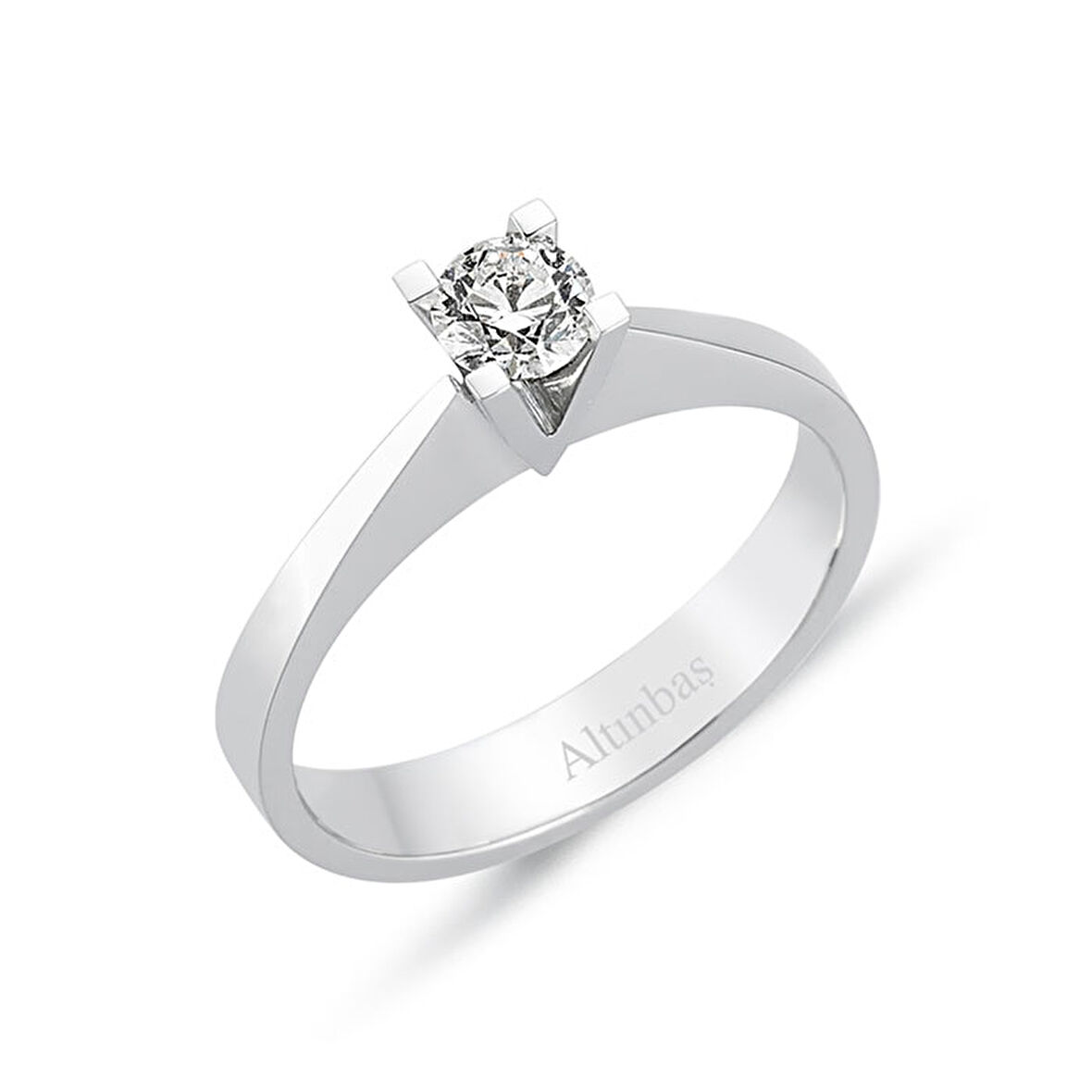 Pırlanta Tektaş Yüzük