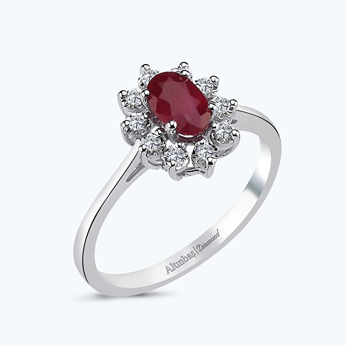 Pırlanta Yakut Yüzük