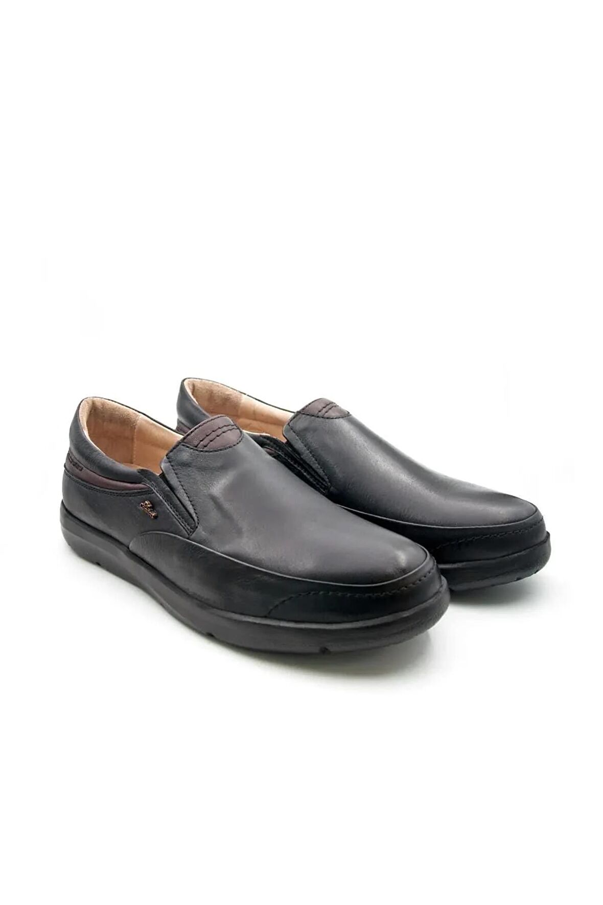 Dr.Comfort 10505 Diyabetik & Ortopedik Casual Deri Erkek Ayakkabı Siyah