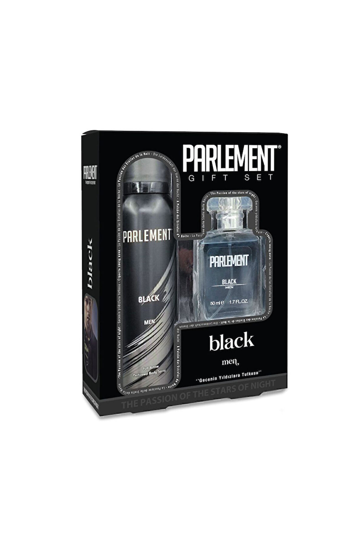 Parlement Black Men Set Parfüm 50 Ml Edt&150 Ml Deo
