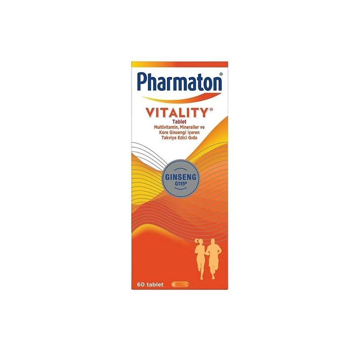 Vitality Multivitamin, Mineraller Ve Kore Ginsengi İçeren Takviye Edici Gıda 60 Tablet