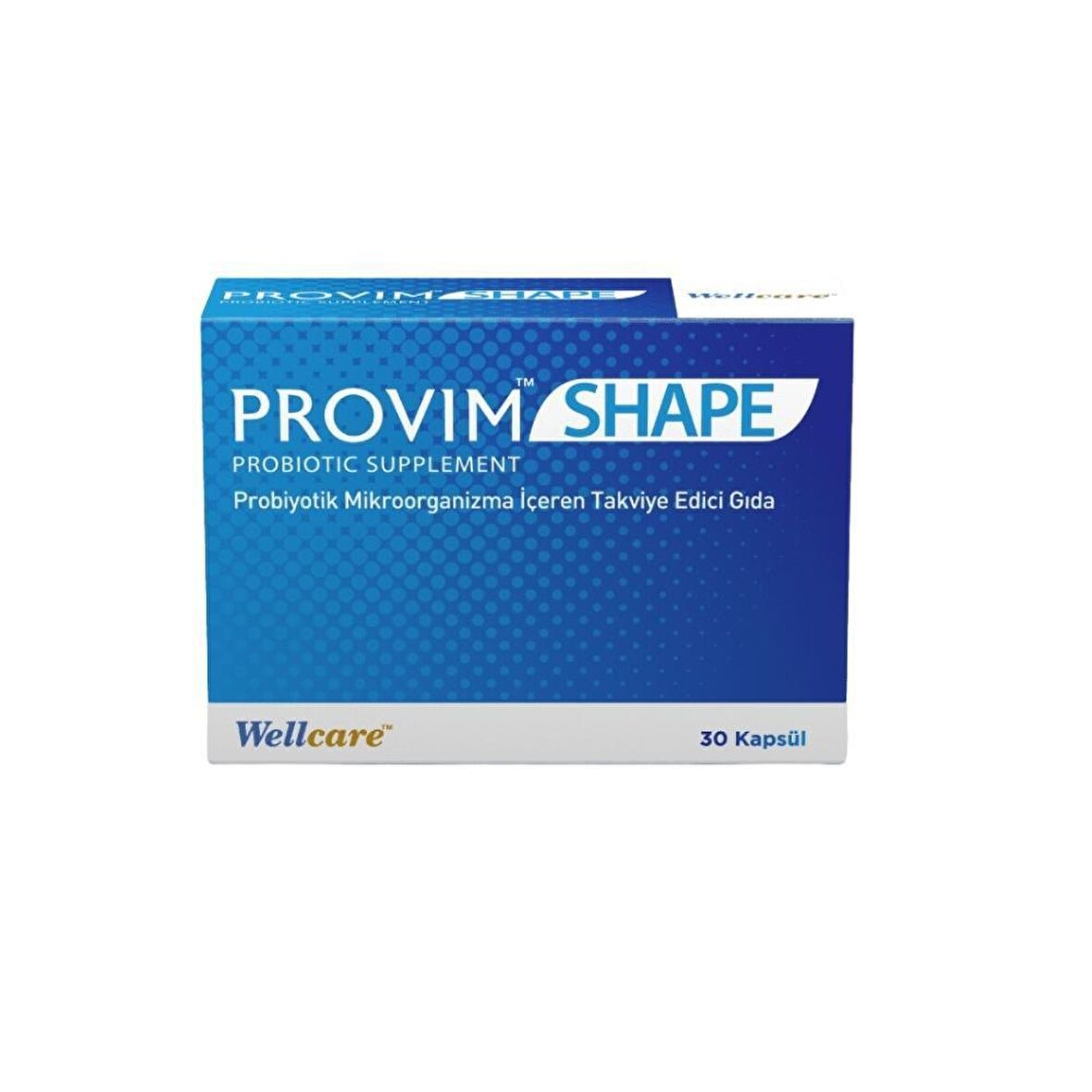 Provim Shape Probiyotik Mikroorganizma İçeren Takviye Edici Gıda 30 Kapsül