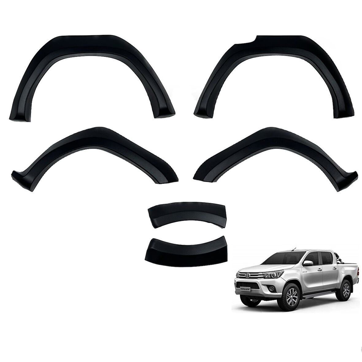 Hilux 2015 2020 Çamurluk Dodik