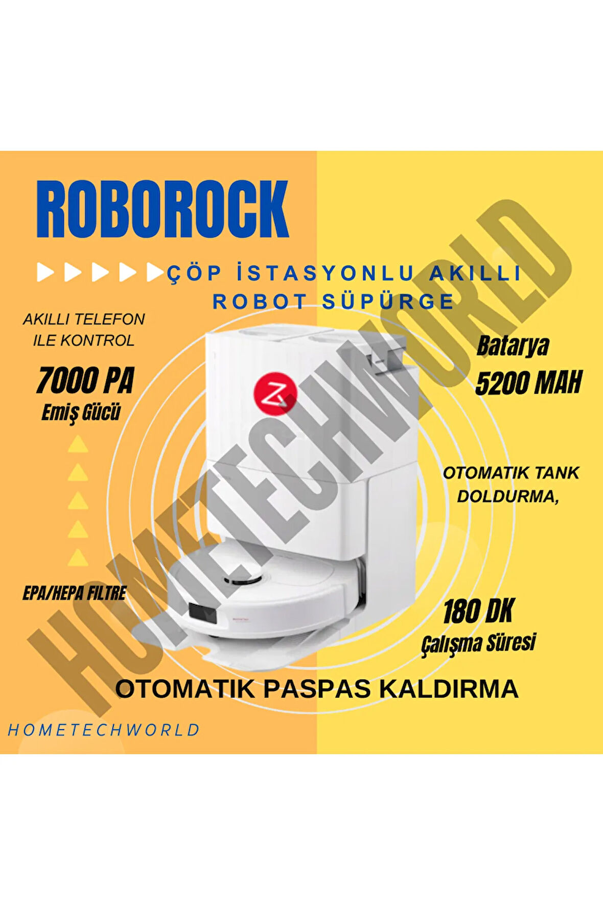 Ultra Lux Premium Akıllı Robot Süpürge