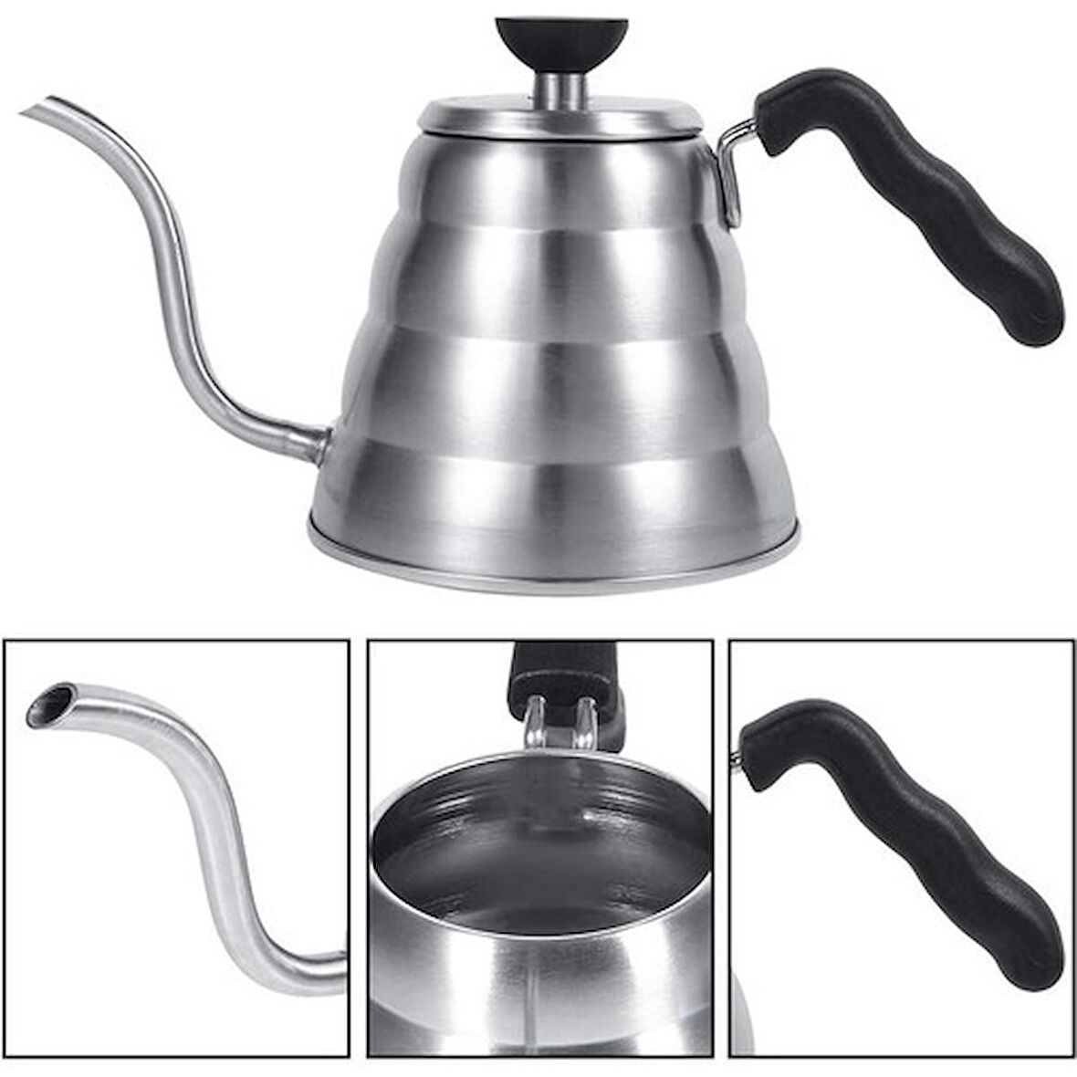 Horecamark Gooseneck Drip Kettle Kahve Demleme 1,2 Lt