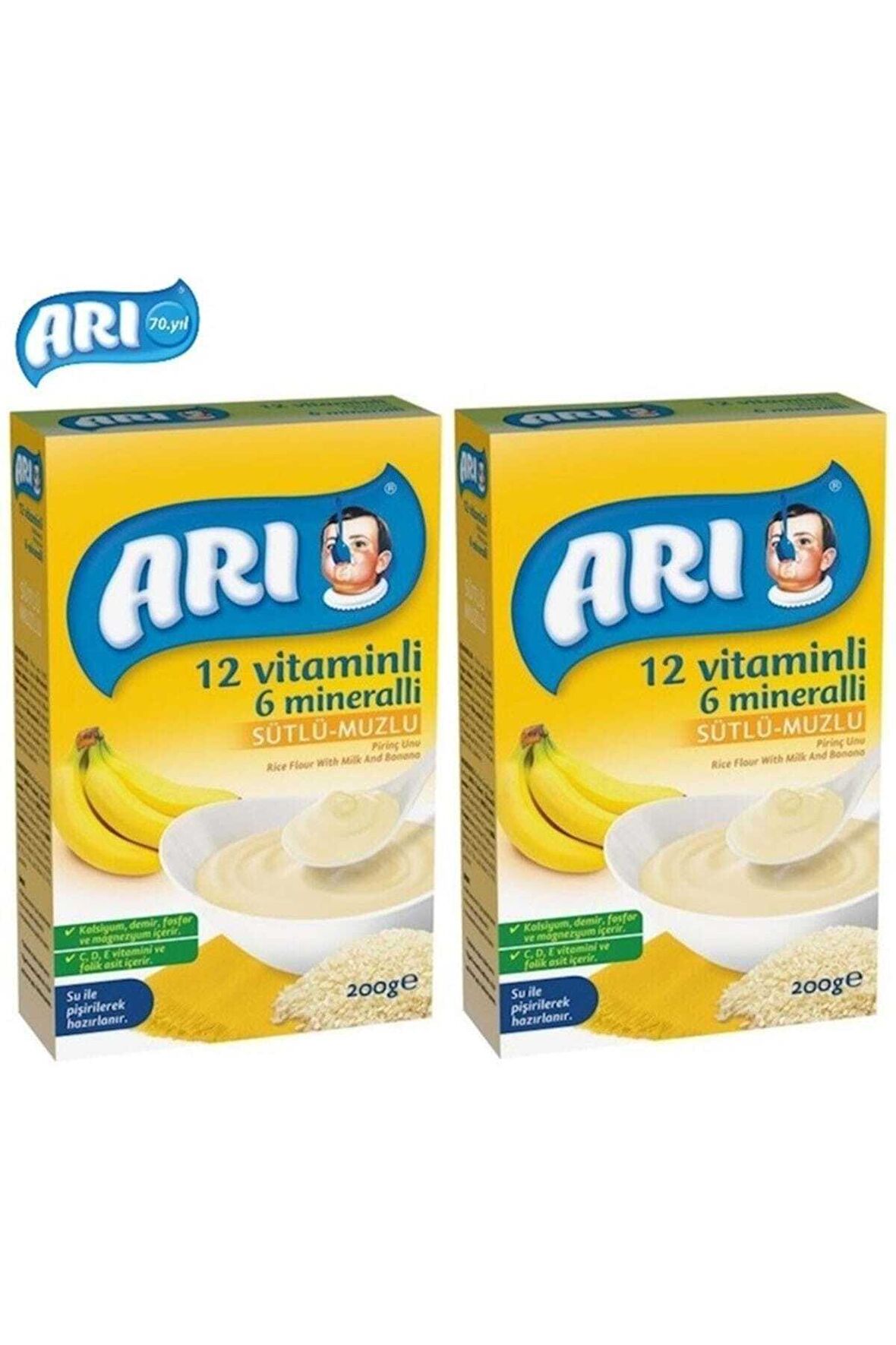 Arı Mama Prebiyotik Kaşık Maması 2 x 250 gr