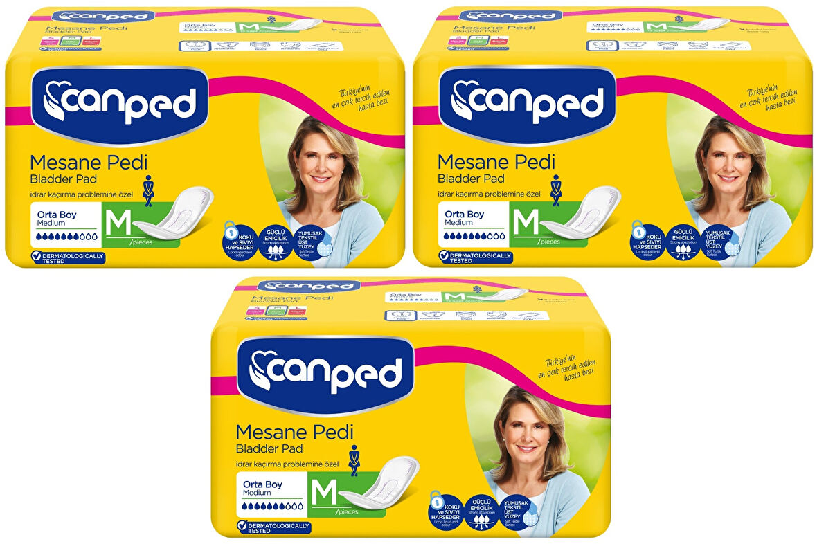 Canped Mesane Pedi Klasik M-Orta Boy 30 Adet
