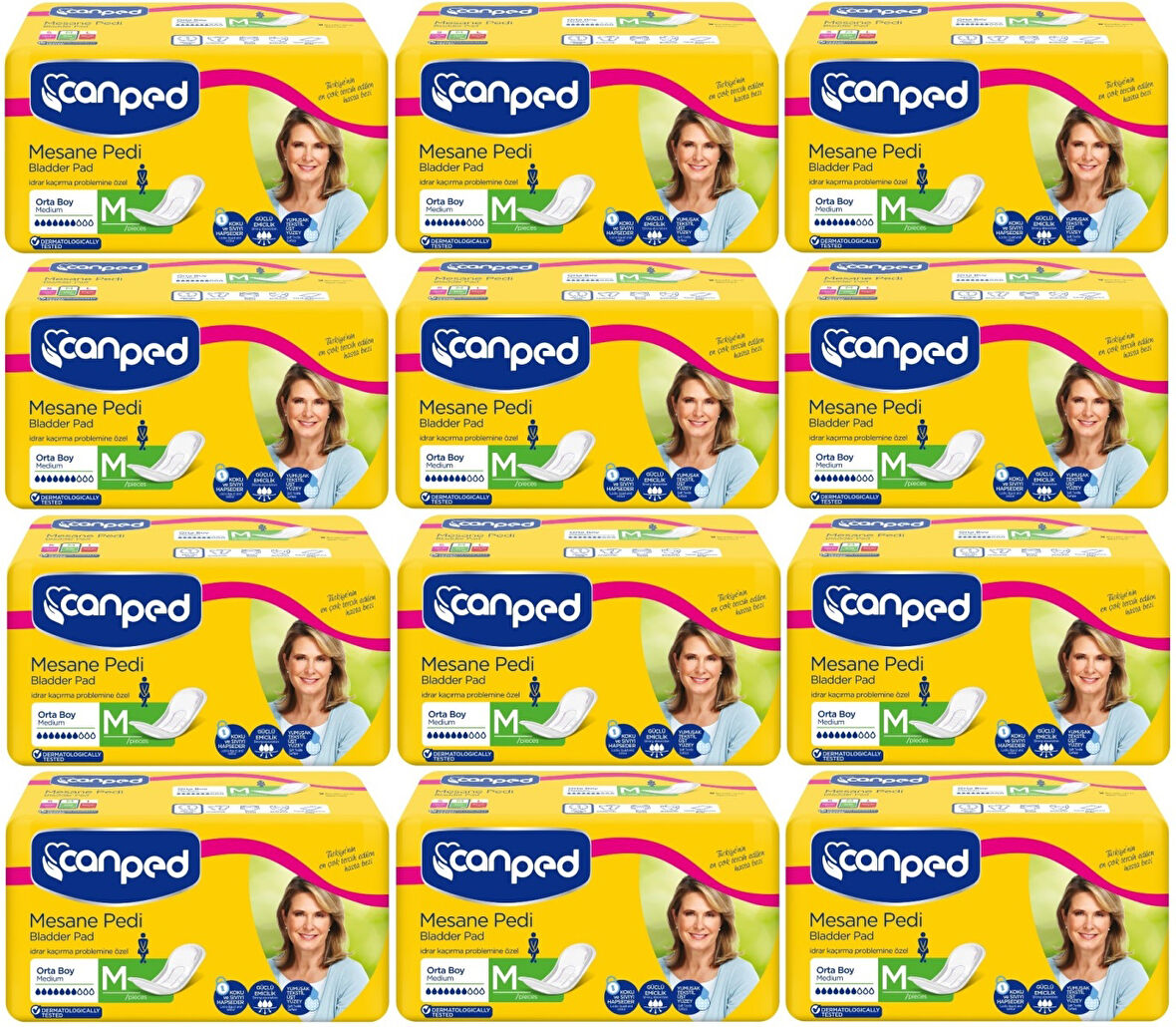 Canped Mesane Pedi Klasik M-Orta Boy 120 Adet