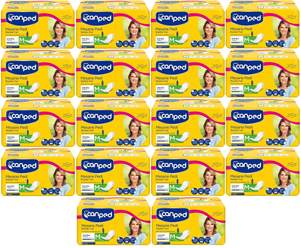 Canped Mesane Pedi Klasik M-Orta Boy 180 Adet