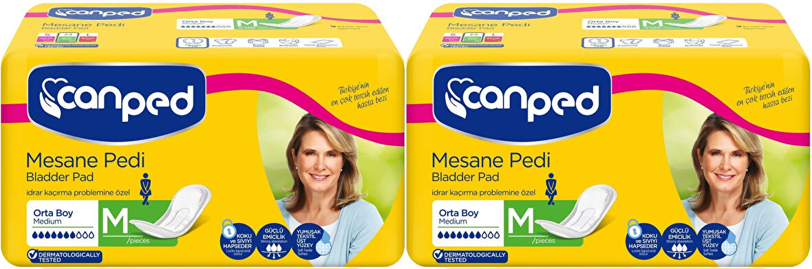Canped Mesane Pedi Klasik M - Orta - Medium Boy 20 Adet