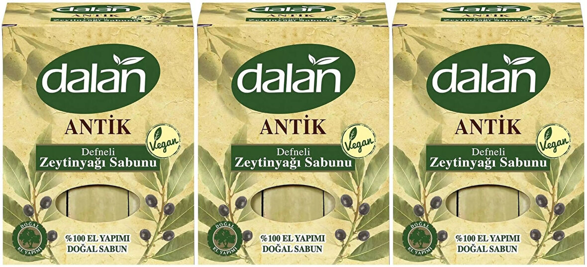 Dalan Antik Defneli Zeytinyağı Sabunu 900GR (3 Lü Set)
