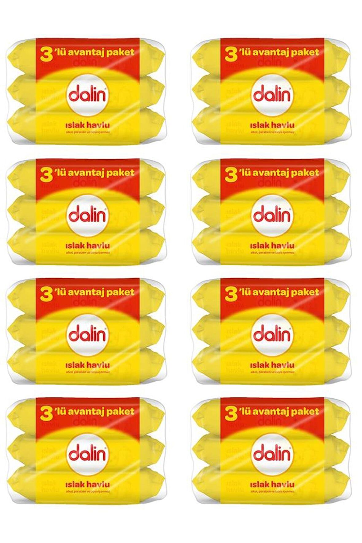 Dalin Islak Mendil 56 Lı X 24 Adet