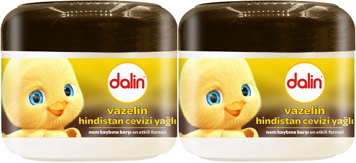 Dalin Vazelin 100ML Hindistan Cevizi Yağlı (2 Li Set)