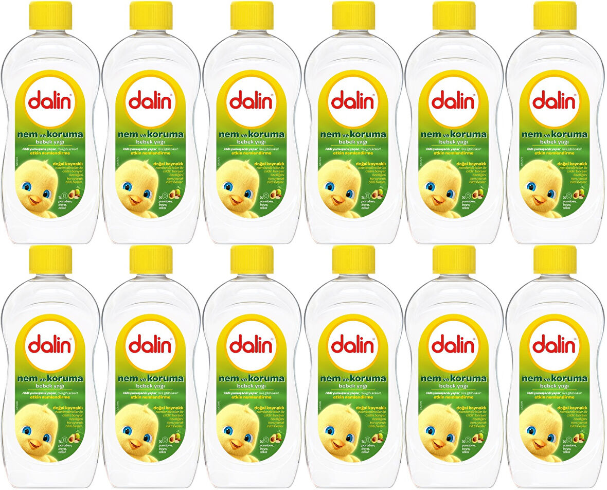 Dalin Bebek Yağı 300ML Nem ve Koruma (Avokado) (12 Li Set)