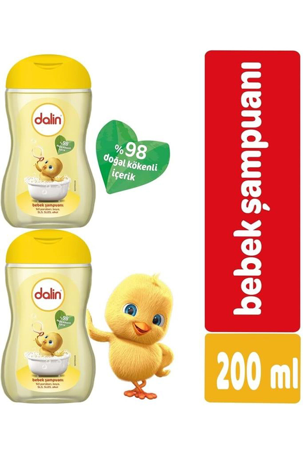 Dalin Bebek Şampuanı Klasik 200ml X 2 Adet