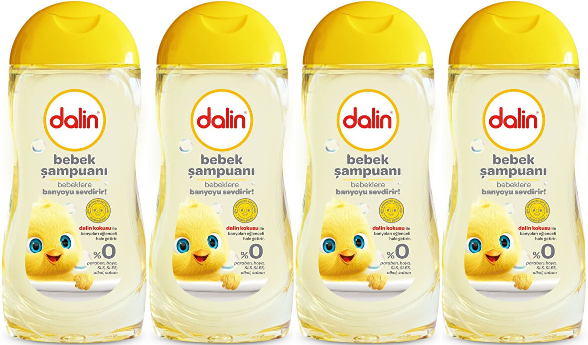 Dalin Bebek Şampuanı 200ML Klasik (4 Lü Set)
