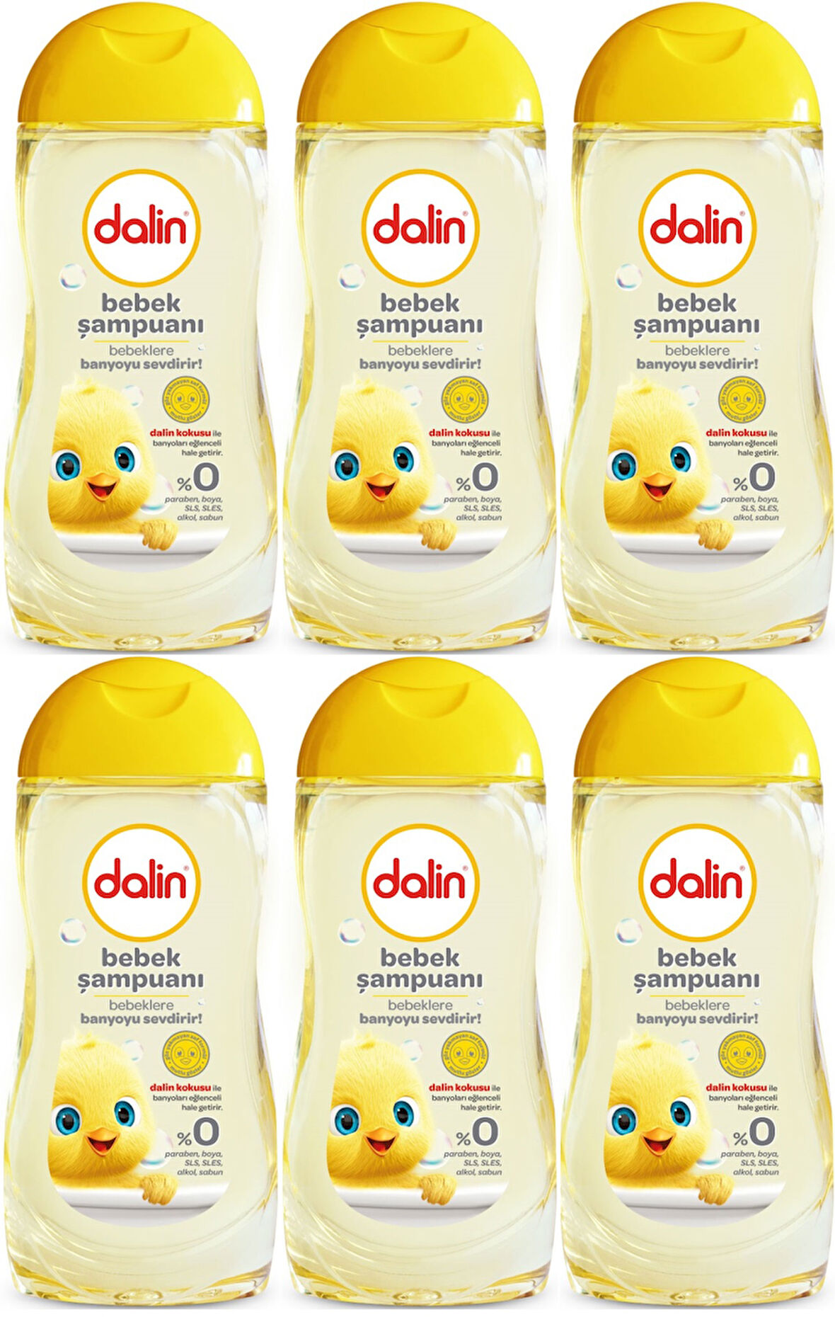 Dalin Bebek Şampuanı 200ML Klasik (6 Lı Set)