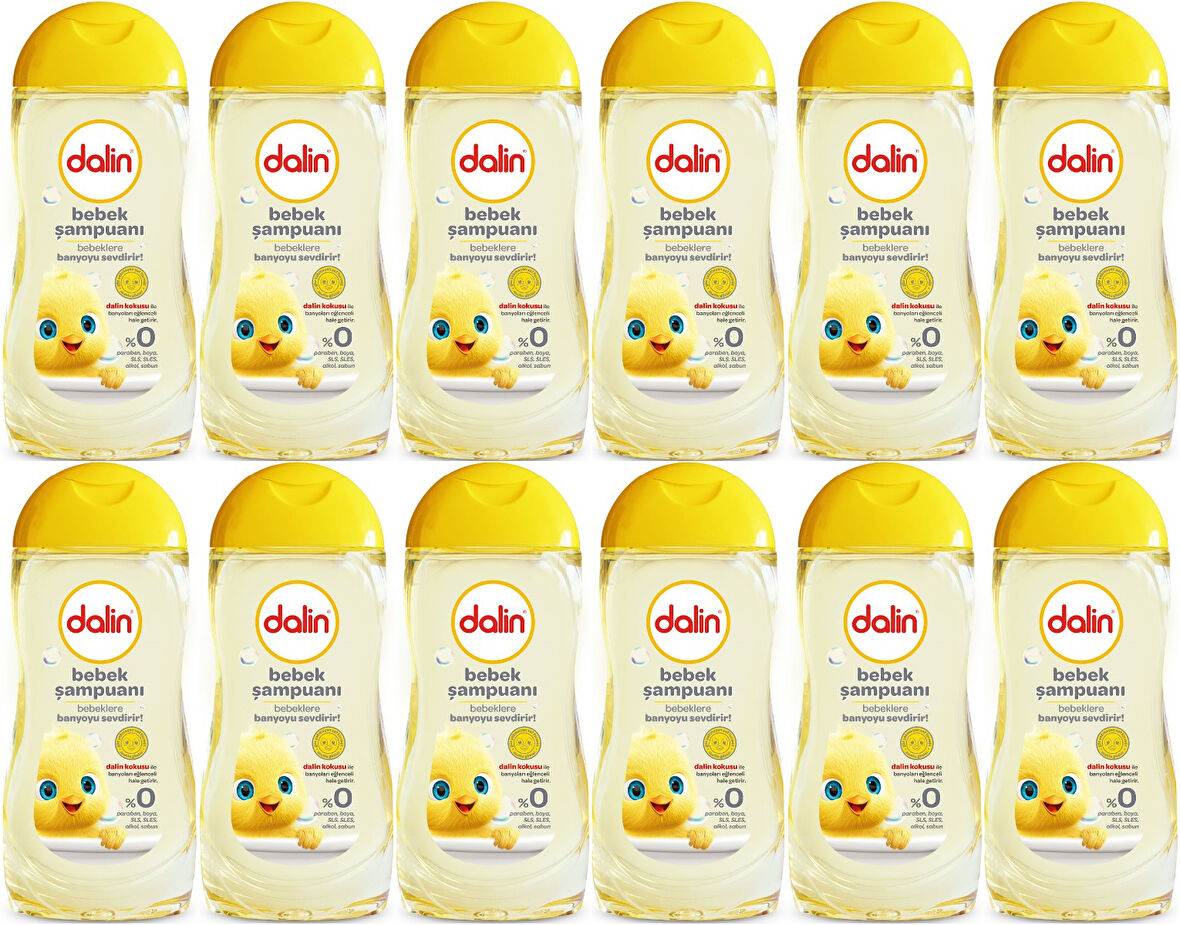 Dalin Bebek Şampuanı 200ML Klasik (12 Li Set)