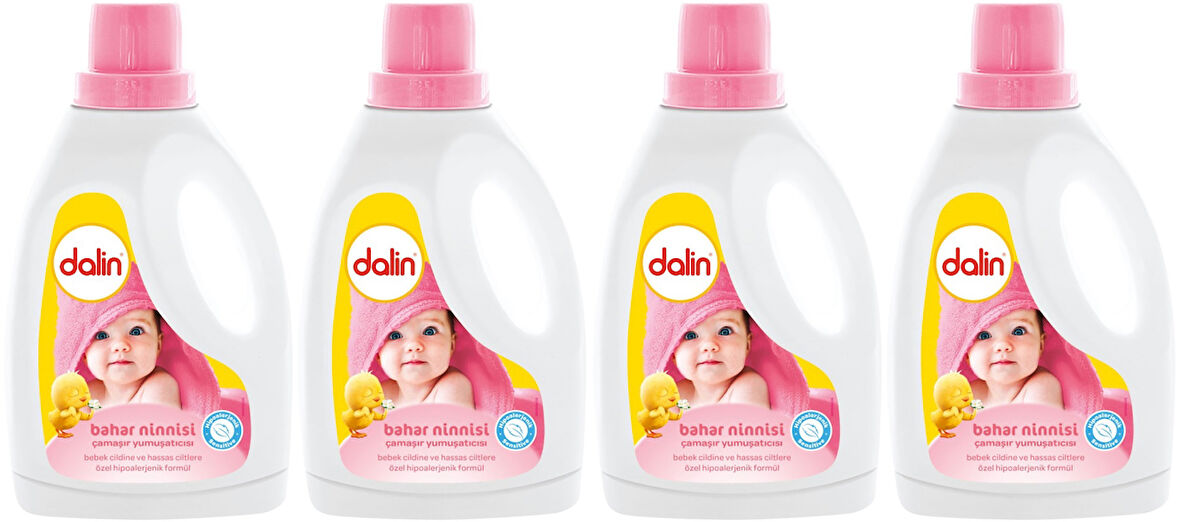 Dalin Çamaşır Yumuşatıcı 1.5LT Bahar Ninnisi (4 Lü Set)