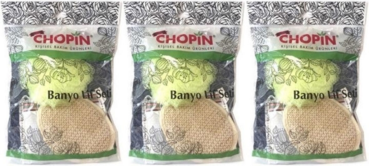 Derma Naturel Chopin Lif Seti (3 Parça) MS-18 (3 Lü Set)