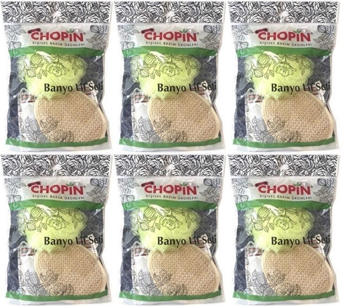 Derma Naturel Chopin Lif Seti (3 Parça) MS-18 (6 Lı Set)