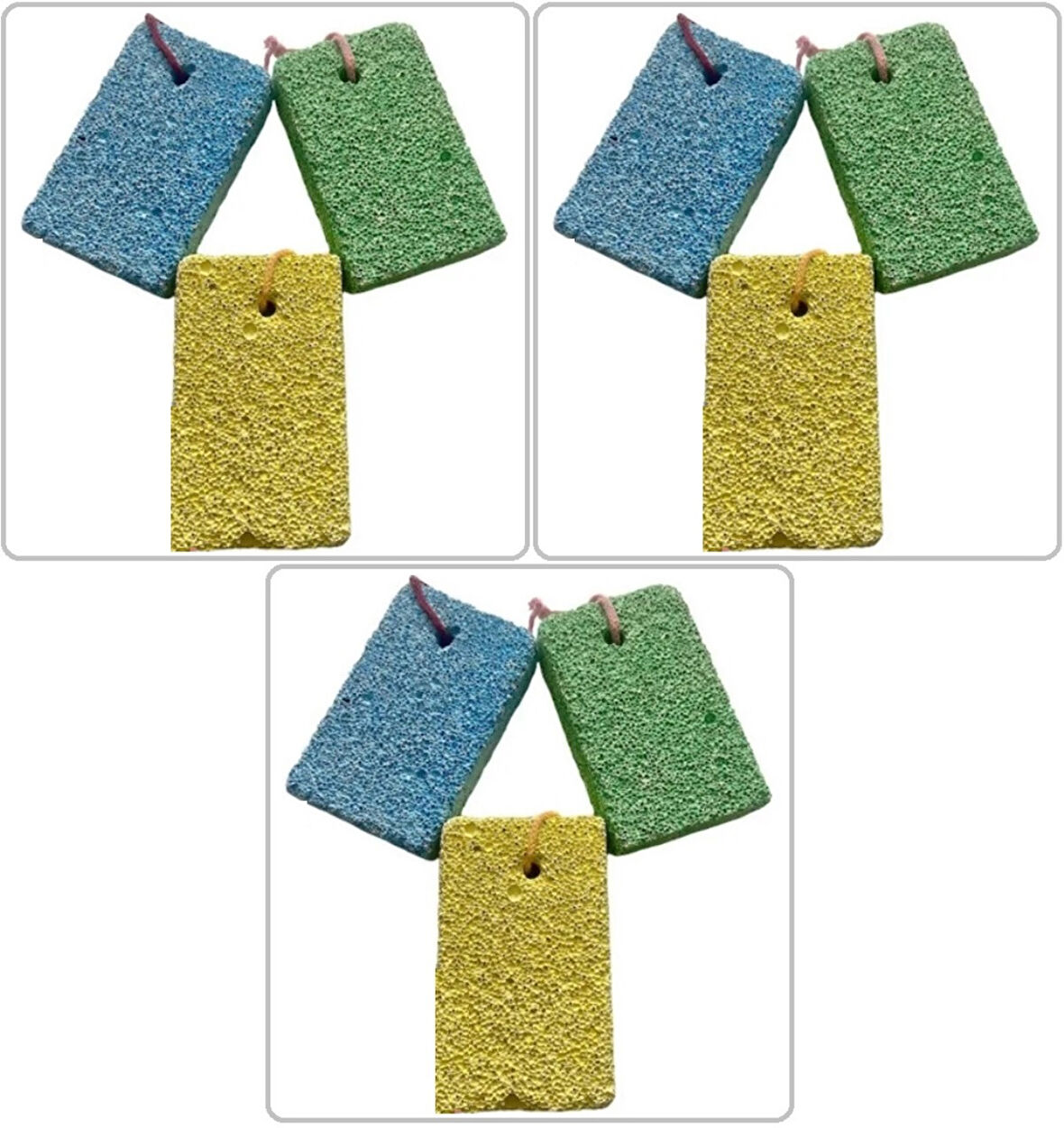 Derma Naturel Ponza Topuk Taşı MS-33 (3 Lü Set)